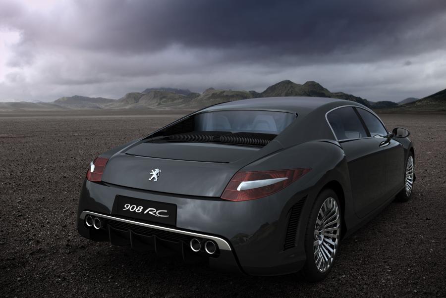  Peugeot 908 RC Concept 2006 года  (фото 7 из 28)